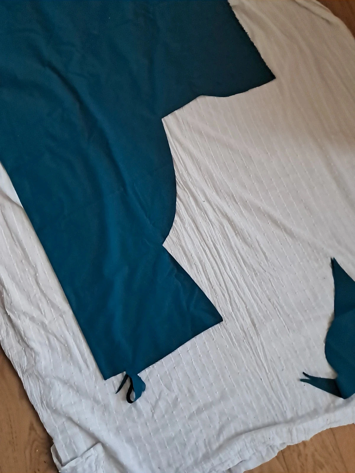 Duck blue twill polycotton gabardine – photo 4
